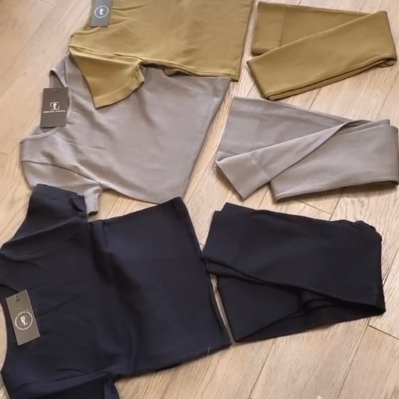 Leggings & top 2 PC SET - Picture 2 of 2